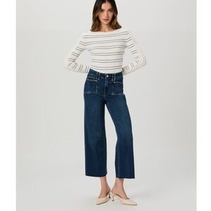 Paige Anessa Wide Leg High-Rise Jean
Purchased from Anthropologie